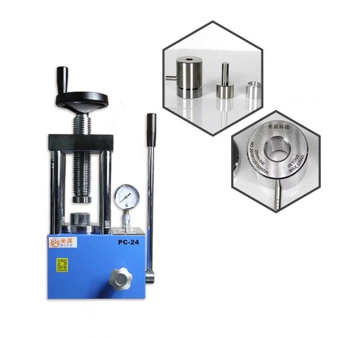 Lab 15T Manual Tablet Press Machine With Cylindrical Tool