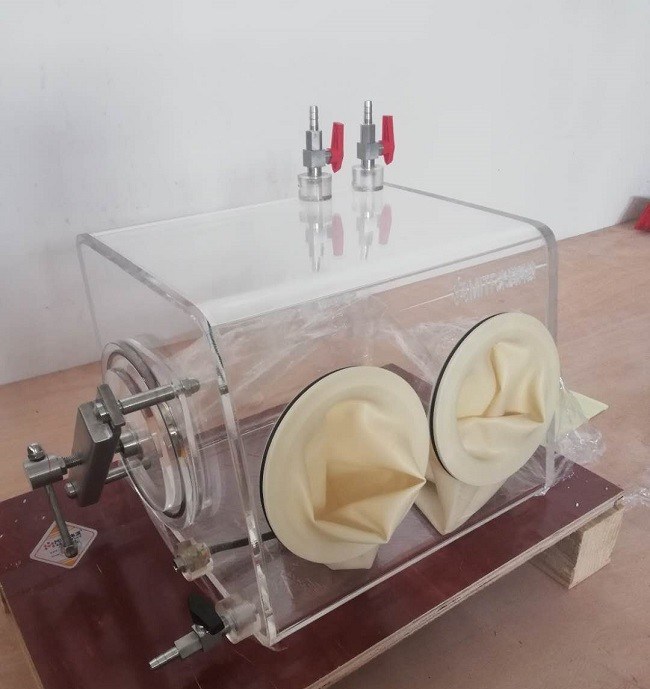 Table Top Lab Glove Box 1200*800*600MM Chamber Size CE / ISO Standard