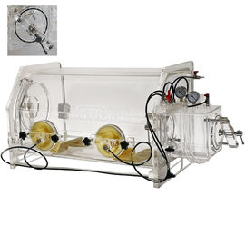 PMMA Portable Vacuum Lab Glove Box Mt012 Type C Gas Port Mini Glove Box