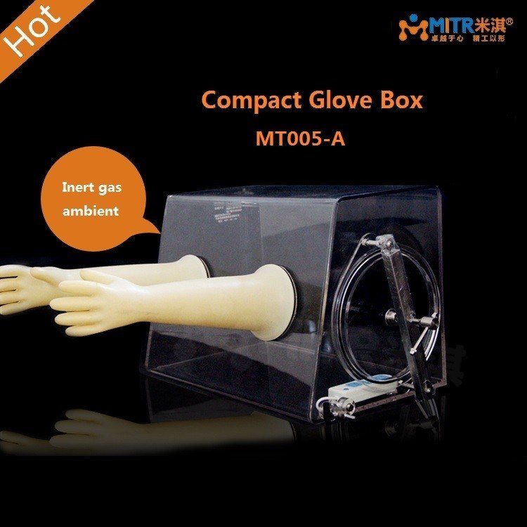 Metallurgy Research Anaerobic Glove Box , Type A Benchtop Glove Box