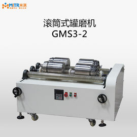 0.5-3L Capacity Horizontal Roller Ball Mill Grinder With 2 Stainless Steel Jar