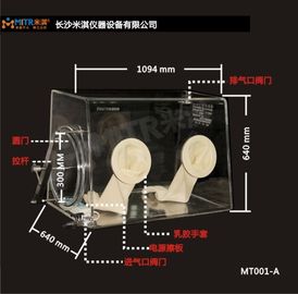 Acrylic glove box A type MT001