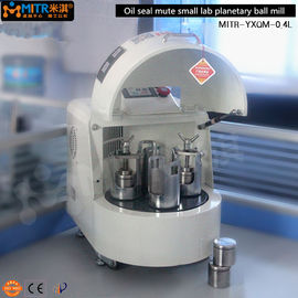 Semi Circle Planetary Lab Ball Mill With Stainless Steel Grinding Jar Low Noise
