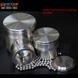 50ml To 20l Ball Mill Jar With Stainless Steel Balls Corrosion Resistance