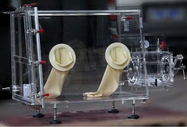 Compact Portable Glove Box System , Isolation Glove Box Climate Change Resistance