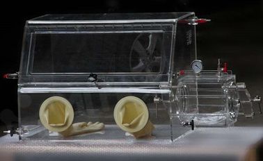 Mt Series Small Glove Box , Front Access Door Dry Glove Box Laboratory Equipment