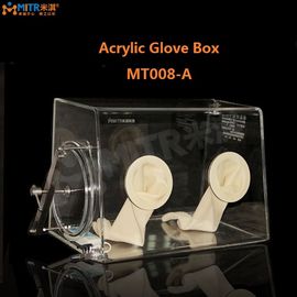PMMA Inert Atmosphere Glove Box , Cleanroom Glove Box For Biological Cultivation