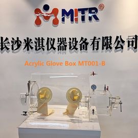 High Transparent Inert Gas Glove Box , Portable Glove Box Easy To Operate