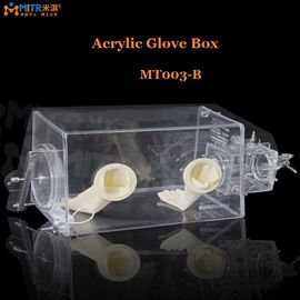 Crystal Clear UV Resistance Lab Glove Box For Electric Material Testing Mt003-B