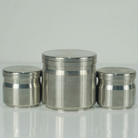 Planetary Ball Mill Jar Stainless Steel Container 500ml For Mixing Grinding