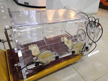 Noble Gas Laboratory Vacuum Glove Box With Pressure Anti Climate Changing