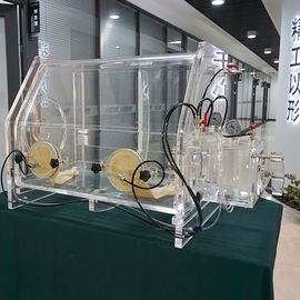 Bench Top Vacuum Glove Box With Vacuum Atmosphere Protection For Lab