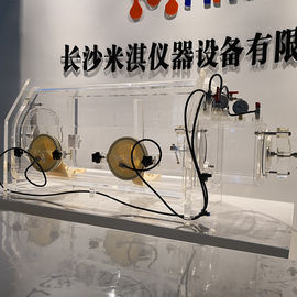 Good Sealing Performance Chemical Glove Box Chamber With Vacuum Flange