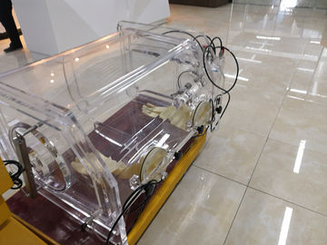Good Sealing Performance Chemical Glove Box Chamber With Vacuum Flange