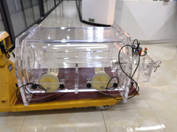 Chemical Research Transparent Glove Box , Plastic Glove Box Anti - Corrosion