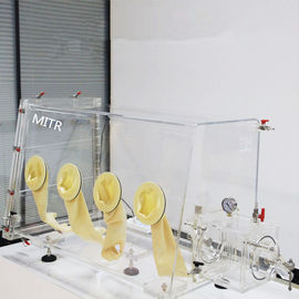 Material Research Vacuum Glove Box Laboratory Equipment With Presure Controller