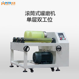 Micron Powder Milling Horizontal Ball Mill Machine With Polyurethane Top Roller