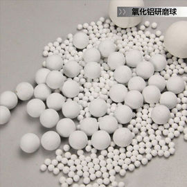 White Alumina Grinding Ball , Grinding Media Balls Size Up To 30mm