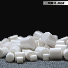 Cylinder Shape Zirconia Grinding Media , Lab Ball Mill Media In Various Sizes