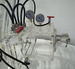 PMMA Portable Vacuum Lab Glove Box Mt012 Type C Gas Port Mini Glove Box
