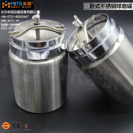 Horizontal Stainless Steel Ball Mill Grinding Jar For Roll Ball Mill / Pot Mill