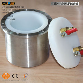 Nylon Lined Vacuum Ball Mill Jar 100ml - 10L , Grinding Mill Jars ISO Passed