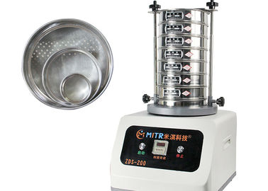 Vertical Vibratory Sieve Shaker Laboratory Testing With Stainless Steel Mesh