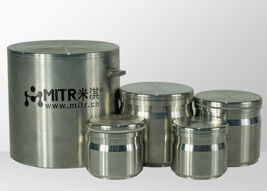 Stainless Steel Ball Mill Jar 50ml - 2500ml Volume / Planetary Ball Grinding Jar