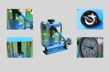 Small Lab Tablet Press Machine 12 Ton Manual Hydraulic For Button Cell